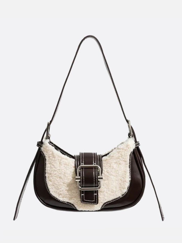 Sac moumoute et cuir